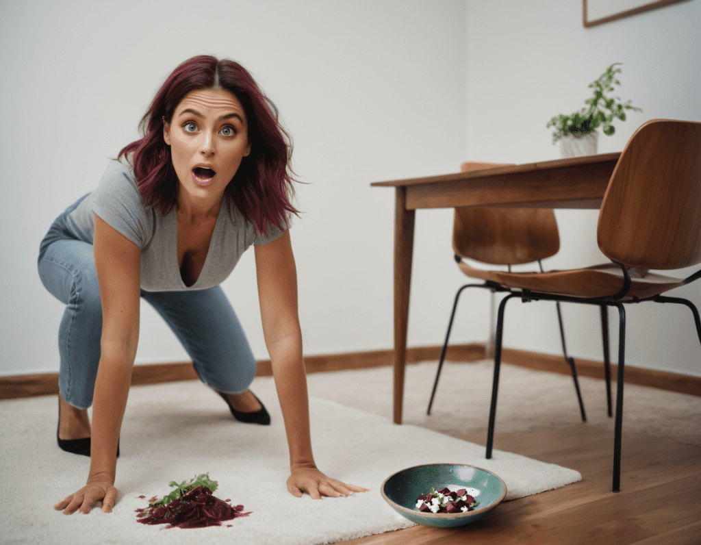 How to get beet stains out of carpets