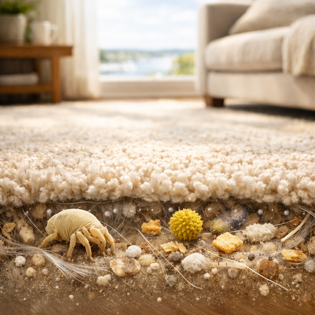 What Lives In Carpet - consider it clean carpet cleaning Victoria BC