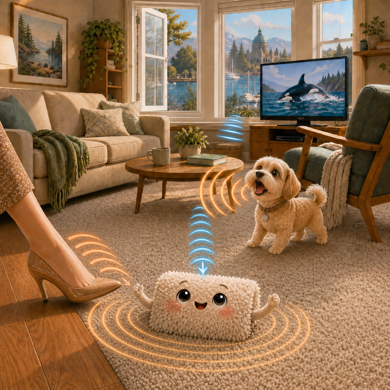 Carpet Sound Absorption - carpet cleaning Victoria BC Consider-it Clean